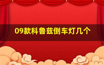 09款科鲁兹倒车灯几个