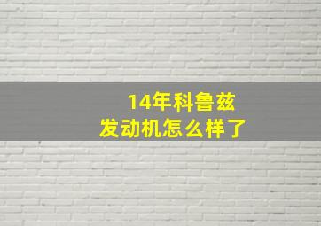 14年科鲁兹发动机怎么样了