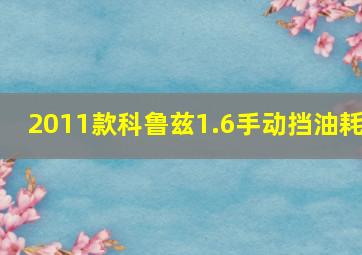 2011款科鲁兹1.6手动挡油耗