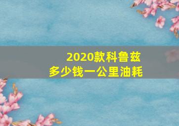 2020款科鲁兹多少钱一公里油耗