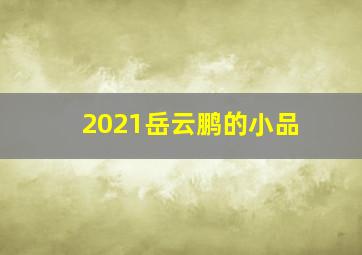 2021岳云鹏的小品