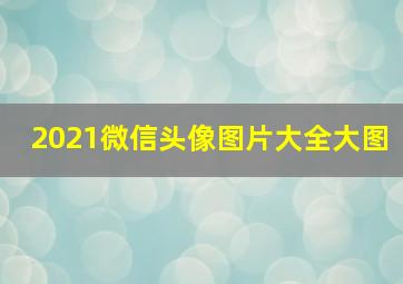 2021微信头像图片大全大图