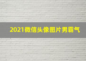 2021微信头像图片男霸气