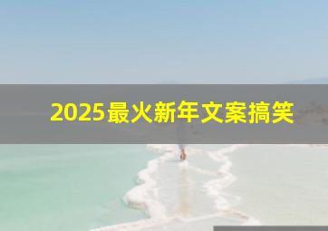 2025最火新年文案搞笑