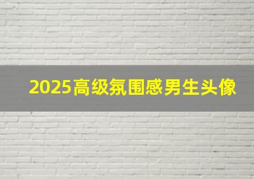 2025高级氛围感男生头像