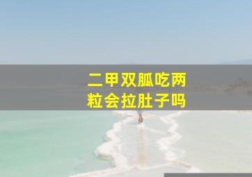 二甲双胍吃两粒会拉肚子吗