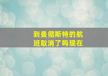 到曼彻斯特的航班取消了吗现在