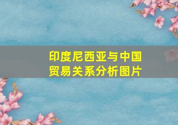 印度尼西亚与中国贸易关系分析图片