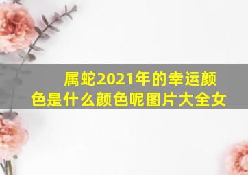 属蛇2021年的幸运颜色是什么颜色呢图片大全女