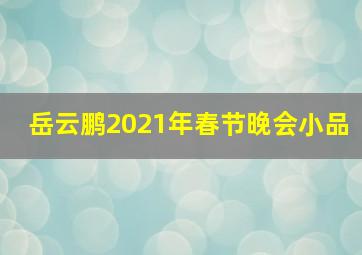 岳云鹏2021年春节晚会小品