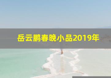 岳云鹏春晚小品2019年