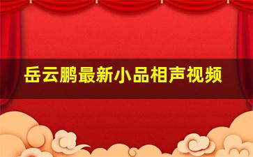 岳云鹏最新小品相声视频