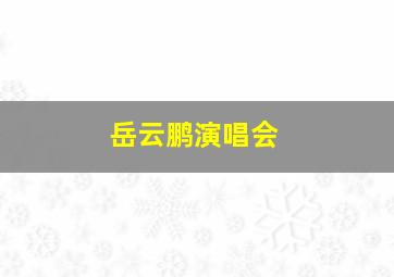 岳云鹏演唱会