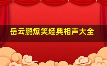 岳云鹏爆笑经典相声大全