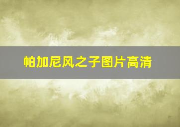 帕加尼风之子图片高清