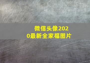 微信头像2020最新全家福图片