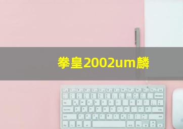 拳皇2002um麟