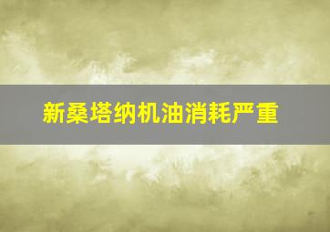 新桑塔纳机油消耗严重