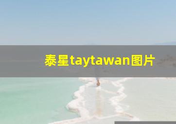 泰星taytawan图片