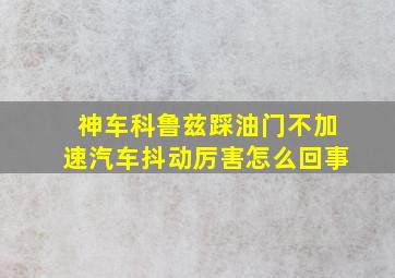 神车科鲁兹踩油门不加速汽车抖动厉害怎么回事