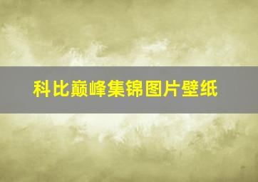 科比巅峰集锦图片壁纸