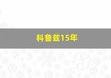 科鲁兹15年