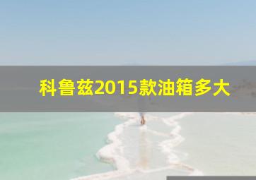 科鲁兹2015款油箱多大