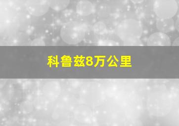 科鲁兹8万公里