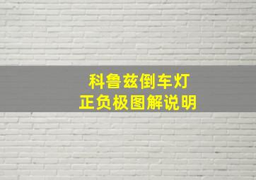 科鲁兹倒车灯正负极图解说明