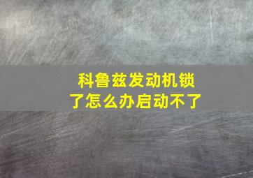 科鲁兹发动机锁了怎么办启动不了