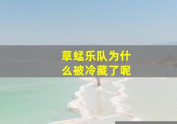 草蜢乐队为什么被冷藏了呢