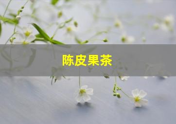 陈皮果茶