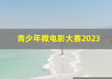 青少年微电影大赛2023