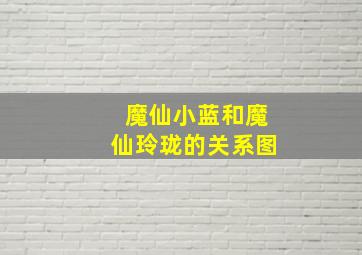 魔仙小蓝和魔仙玲珑的关系图